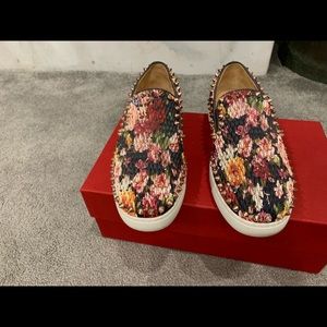 Christian Louboutin sneakers. In GREAT condition, practically new. Size 35.5